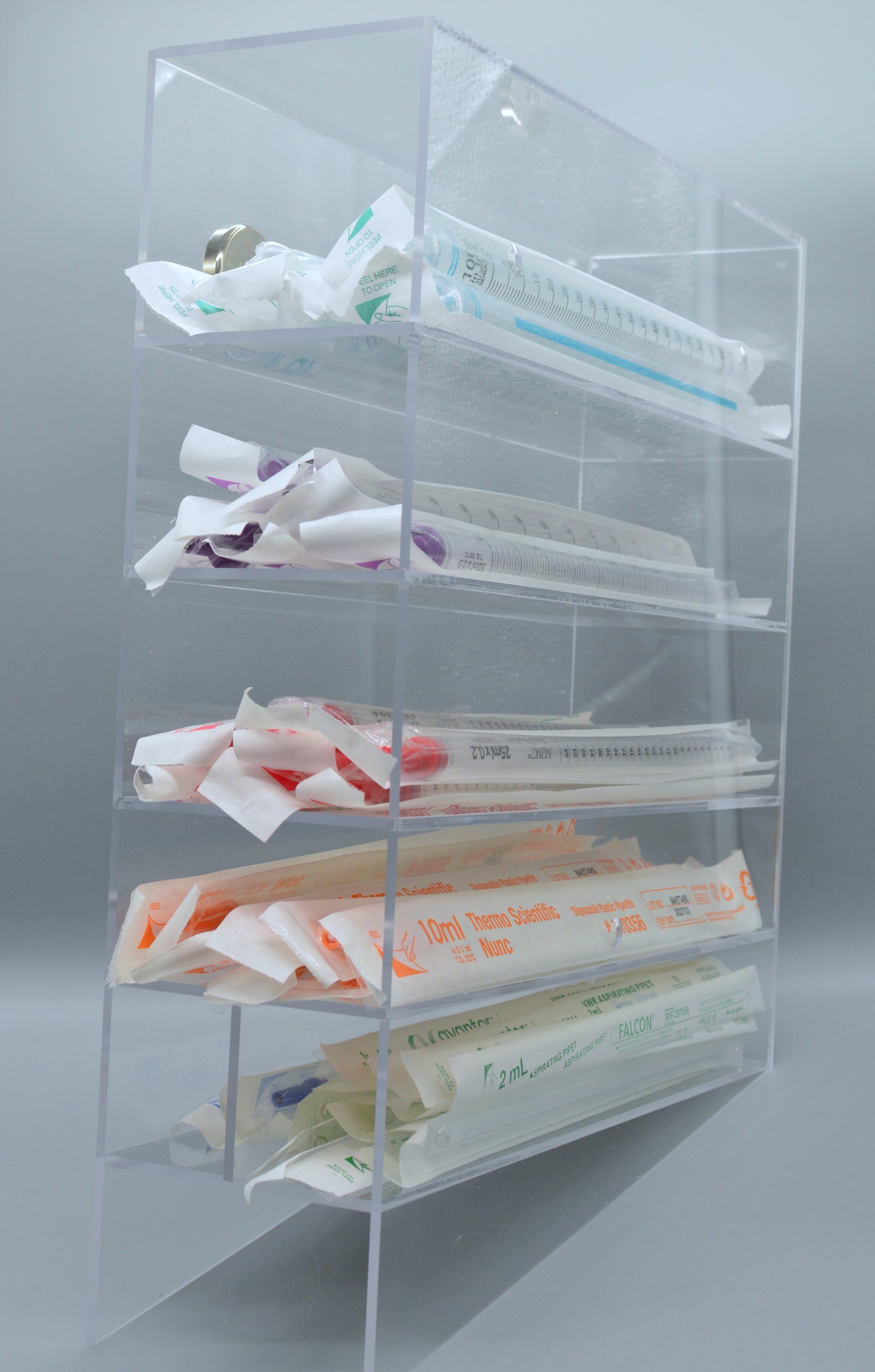 Extended Serological Pipette Holder Rack Storage and Organizer