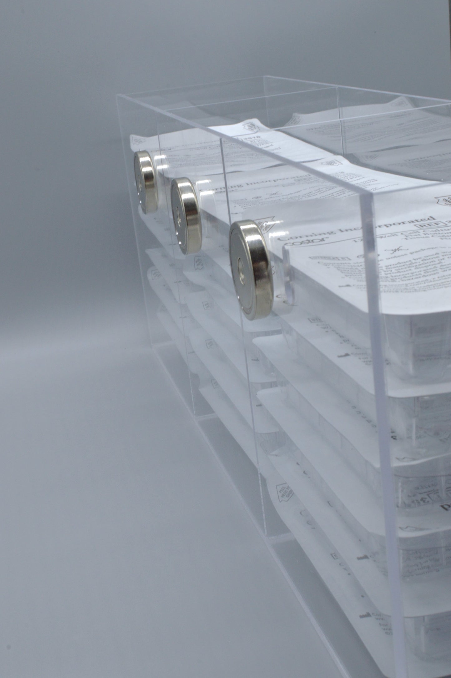 Tissue Culture Plate Organizer w/ Three Compartments